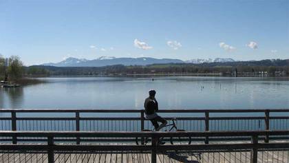 Do schaugst vo Denhausn iba'n Waginga Sä