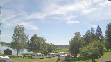 Webcam Camping Ferienpark Hainz am See mit Blick über den Waginger See, dem wärmsten Badesee Oberbayerns